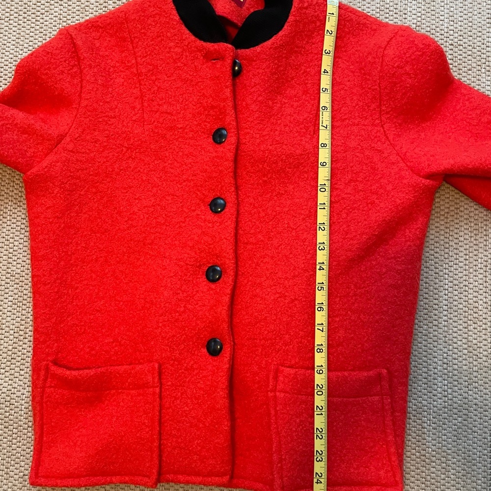 Freddie’s of pinewood 50s car coat Red!